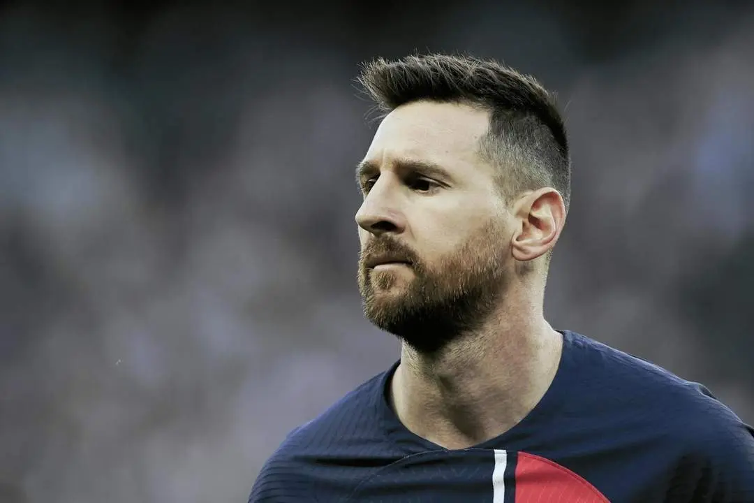 Leo Messi en su &uacute;ltimo partido en el PSG. - EFE