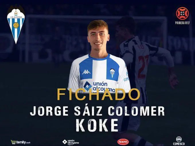 Koke S&aacute;iz procede del Alcoyano - CDA