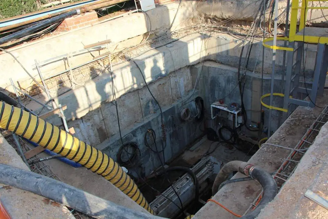 Obras del colector emisario Puerto en Sevilla.  - AYTO DE SEVILLA