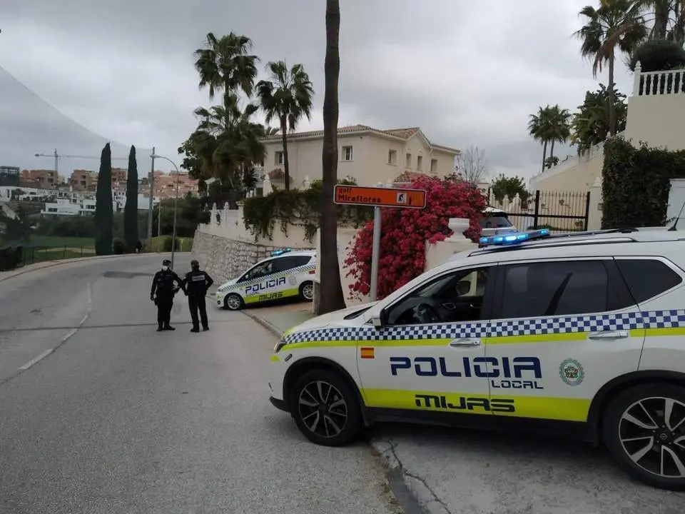 Control de la Polic&iacute;a Local en Mijas. - AYTO. DE MIJAS