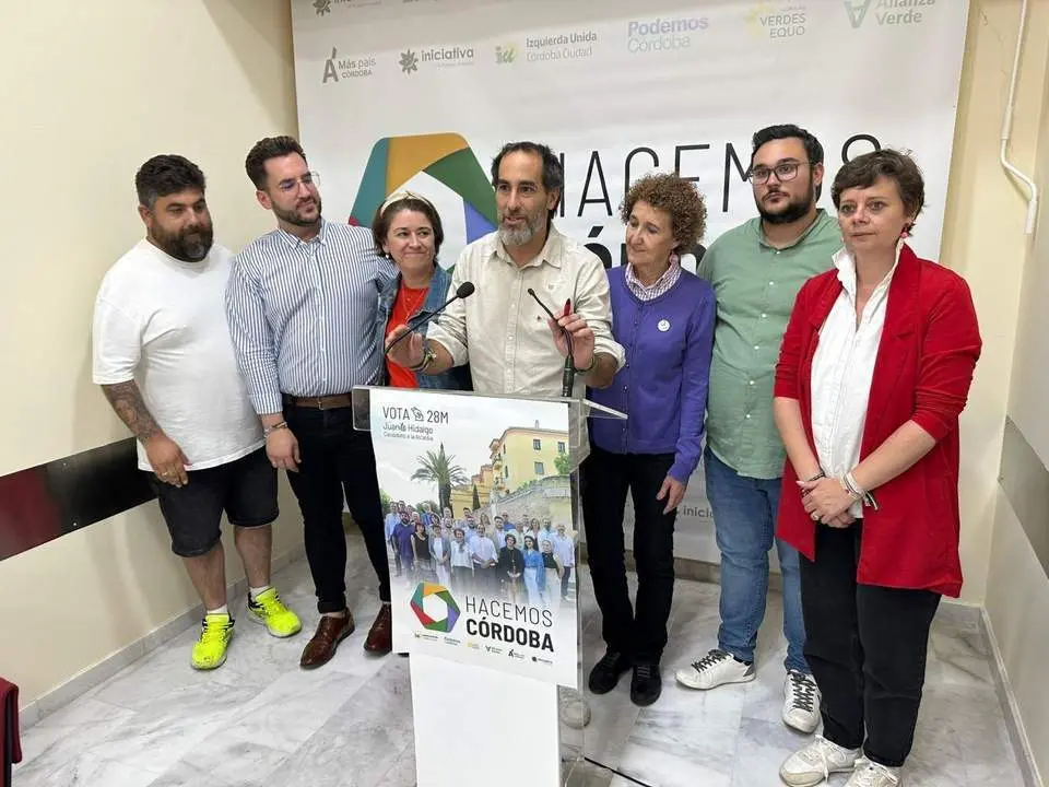 El candidato a la Alcald&iacute;a por Hacemos C&oacute;rdoba, Juan Hidalgo. - Hacemos C&oacute;rdoba