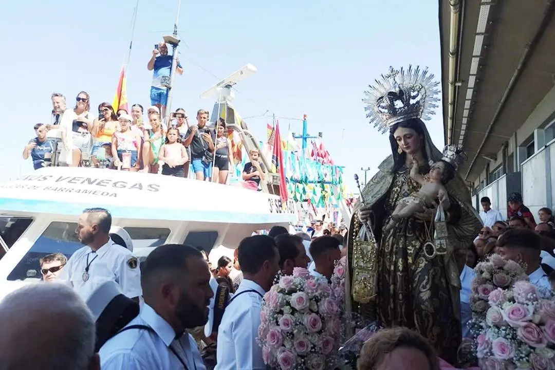 La Virgen del Carmen de Bonanza reuni&oacute; a muchos devotos - HCB
