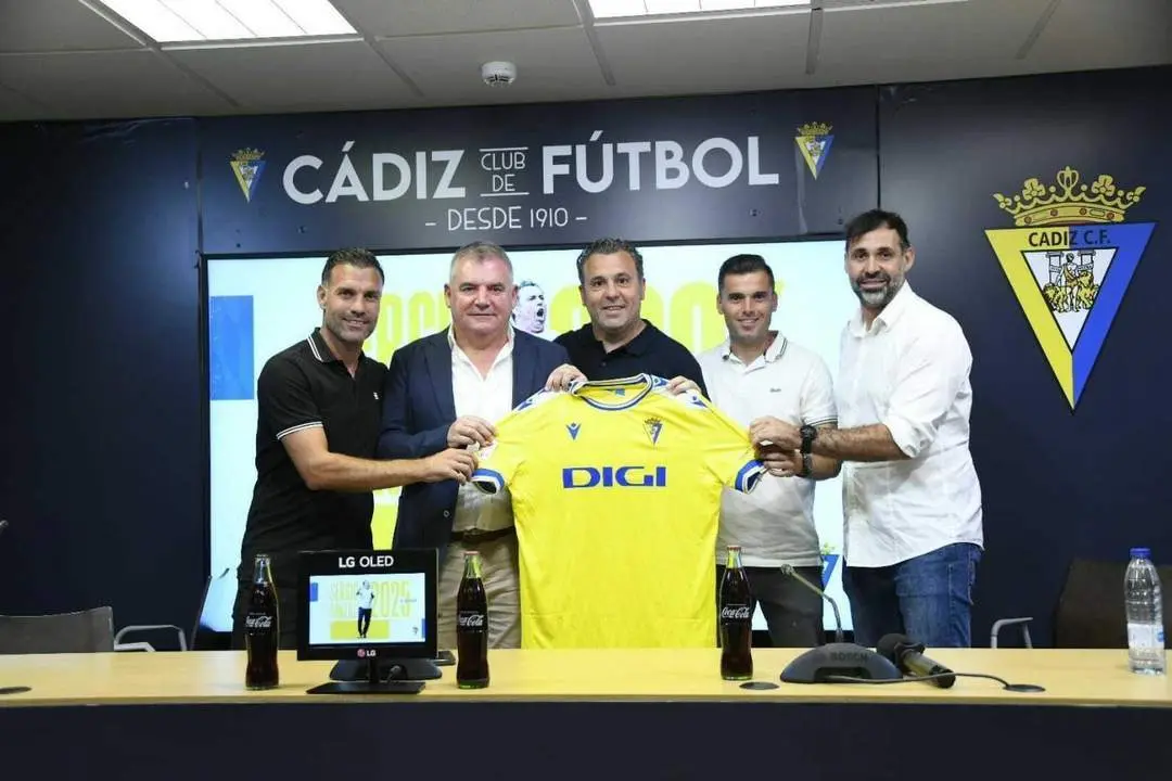 Sergio Gonz&aacute;lez, entrenador del C&aacute;diz. - C&aacute;diz CF