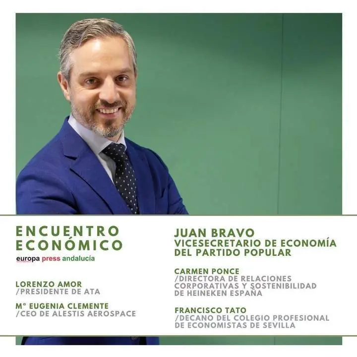 Cartel anunciador del encuentro informativo de Europa Press Andaluc&iacute;a. - EP