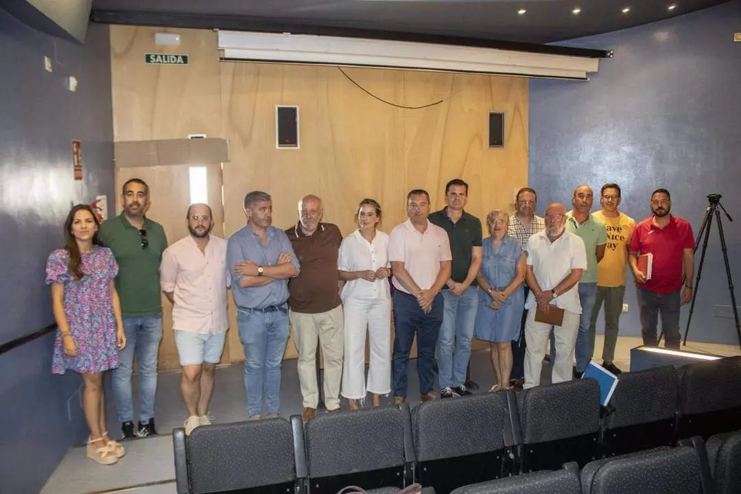 Los alcaldes de los municipios de la Sierra Sur. - Ayto de Estepa