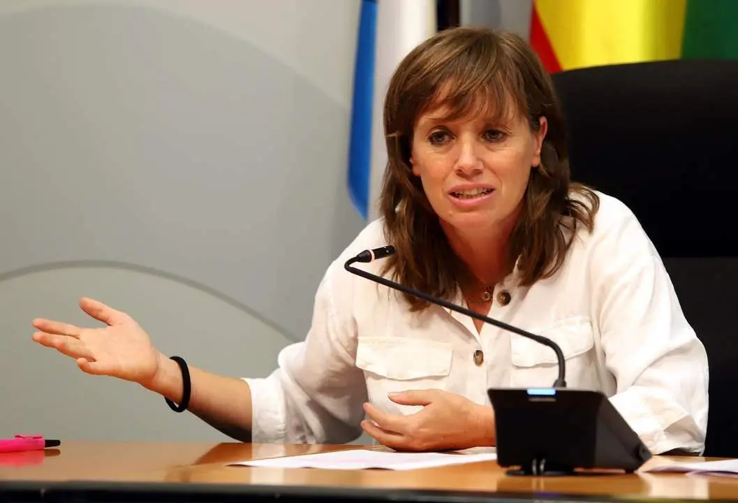 Laura &Aacute;lvarez, en rueda de prensa.  - Andaluc&iacute;a Informaci&oacute;n