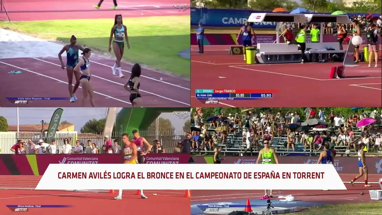 Carmen Avil&eacute;s logra el bronce en el Campeonato de Espa&ntilde;a