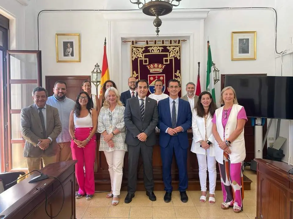 Imagen de la visita. - J.A.