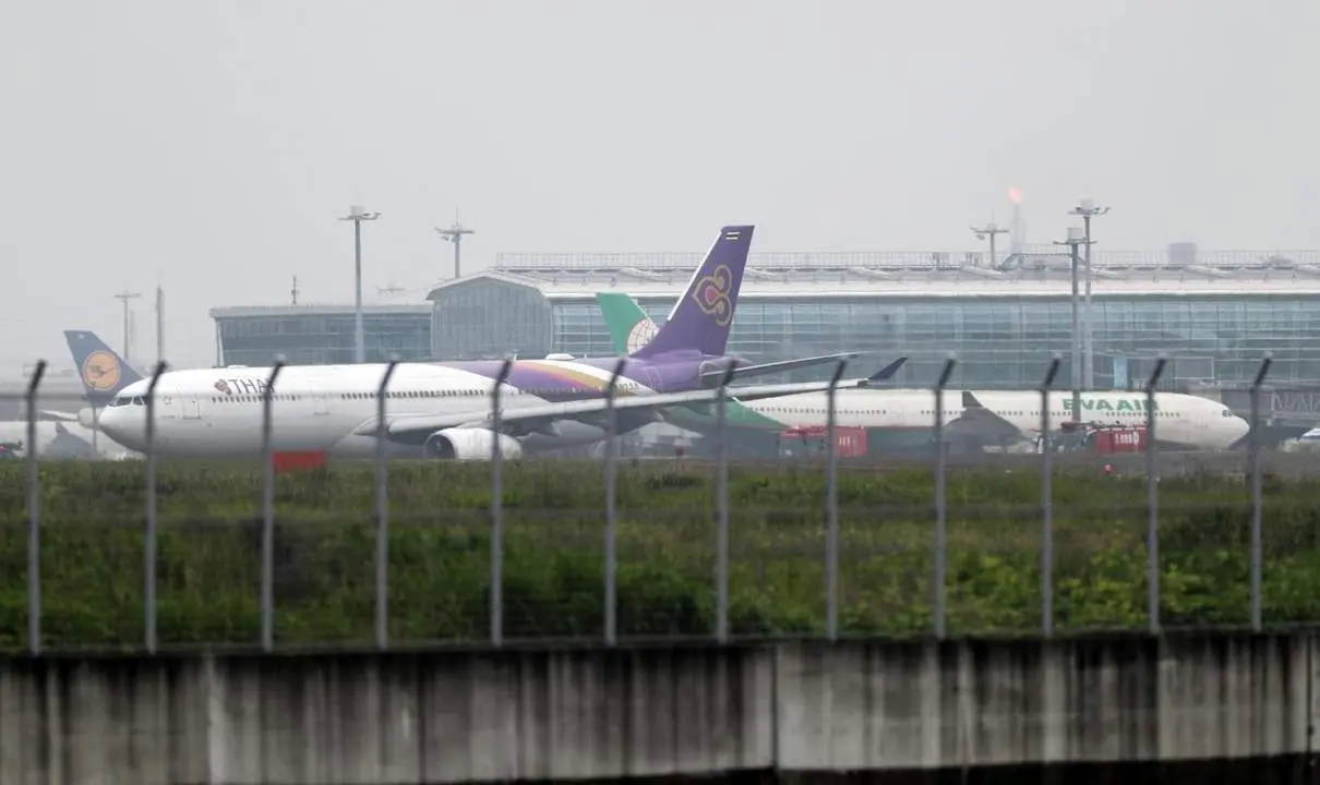 Aviones que han colisionado. - EFE