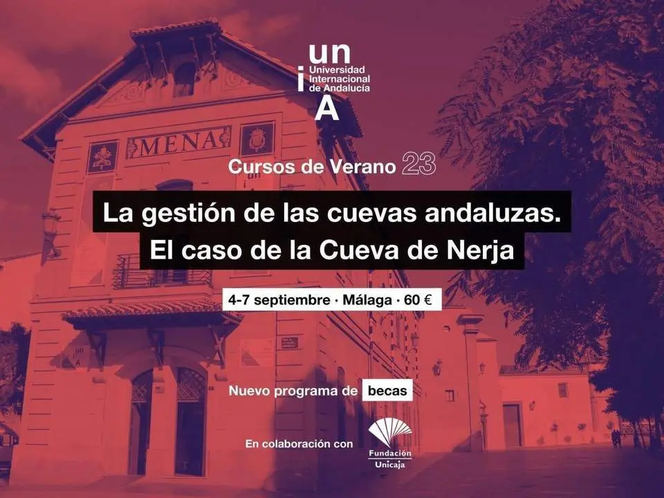 Curso 'Gesti&oacute;n tur&iacute;stica de las cuevas andaluzas'. - UNIA