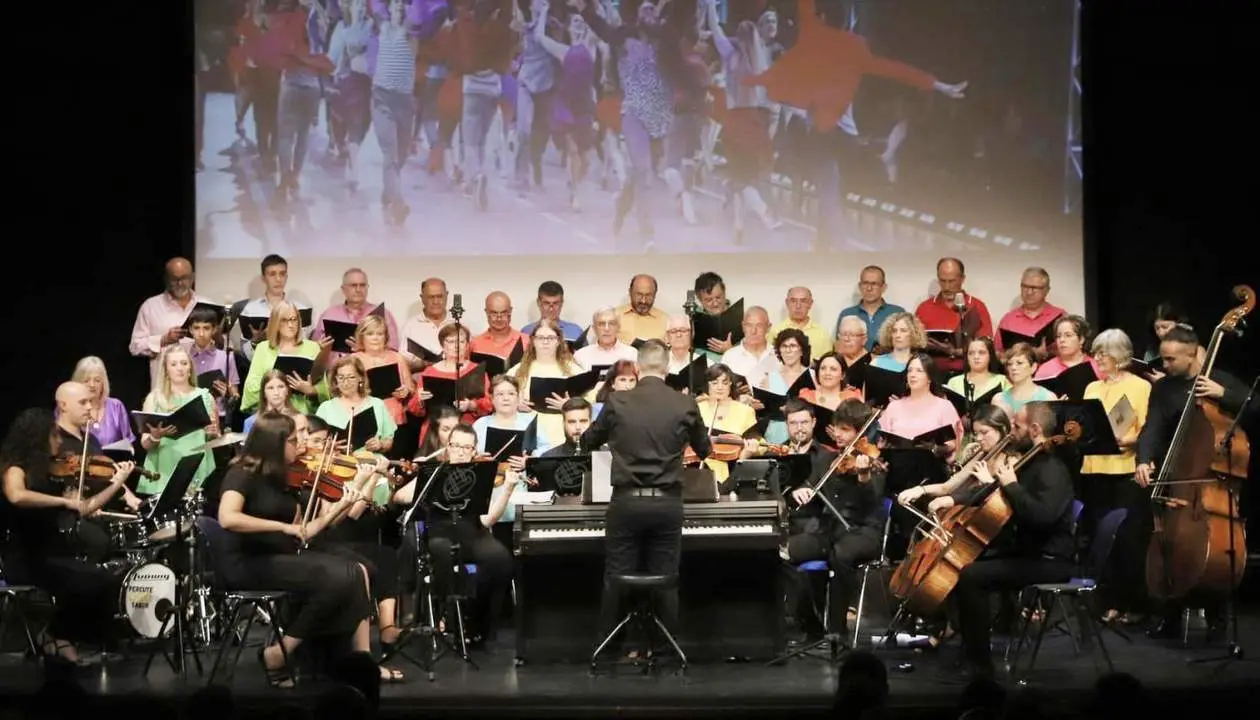 Concierto de la Coral Alfonso XI, en la noche de este domingo.  - 