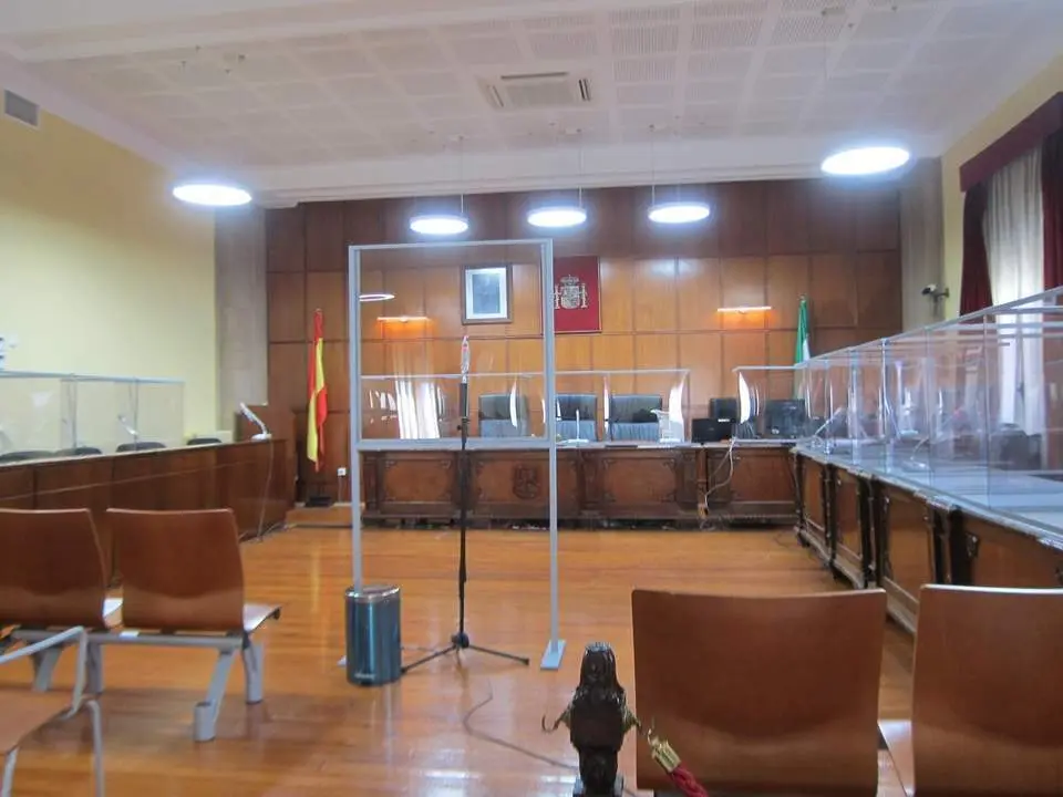 Sala de vistas de la Audiencia de Ja&eacute;n. - EP
