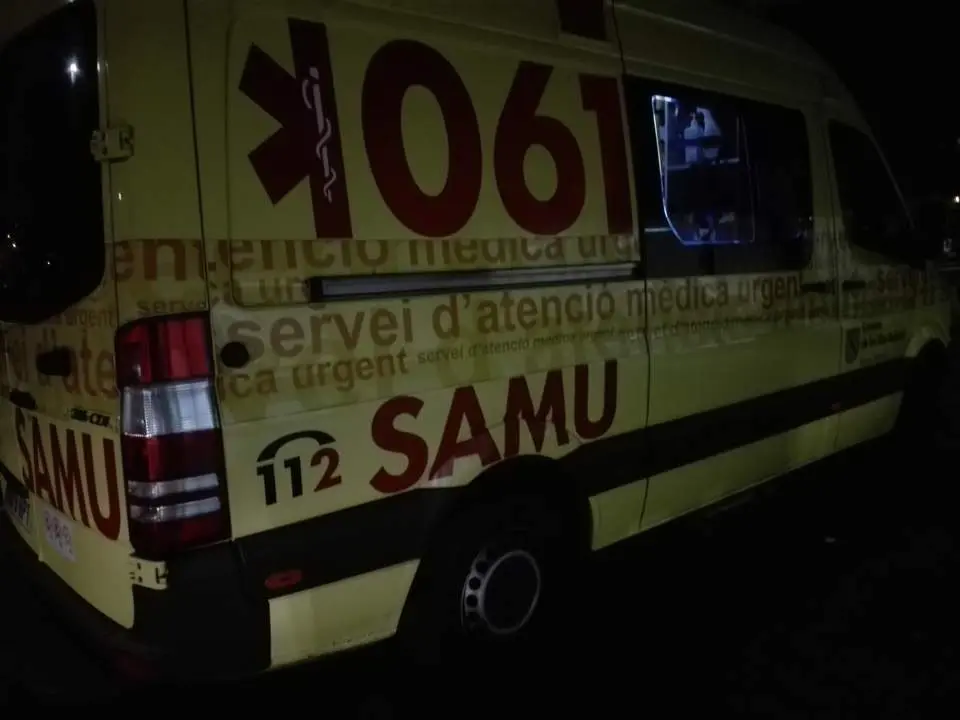 Ambulancia del SAMU 061. - Europa Press