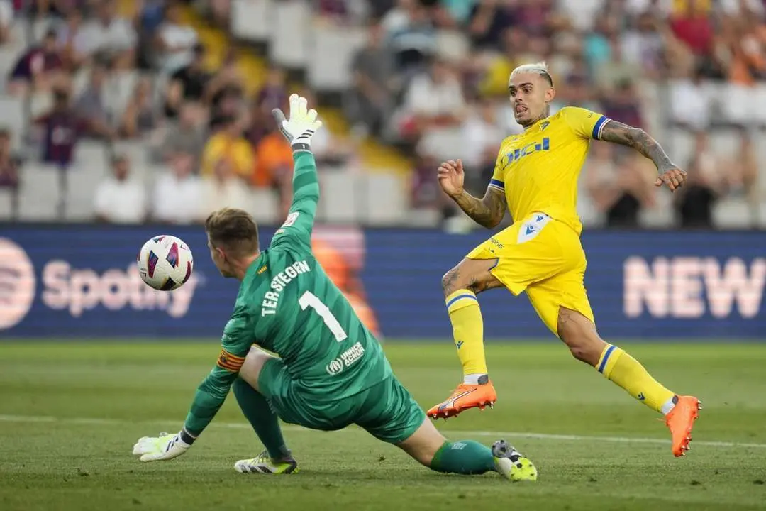 Barcelona-C&aacute;diz. - EFE