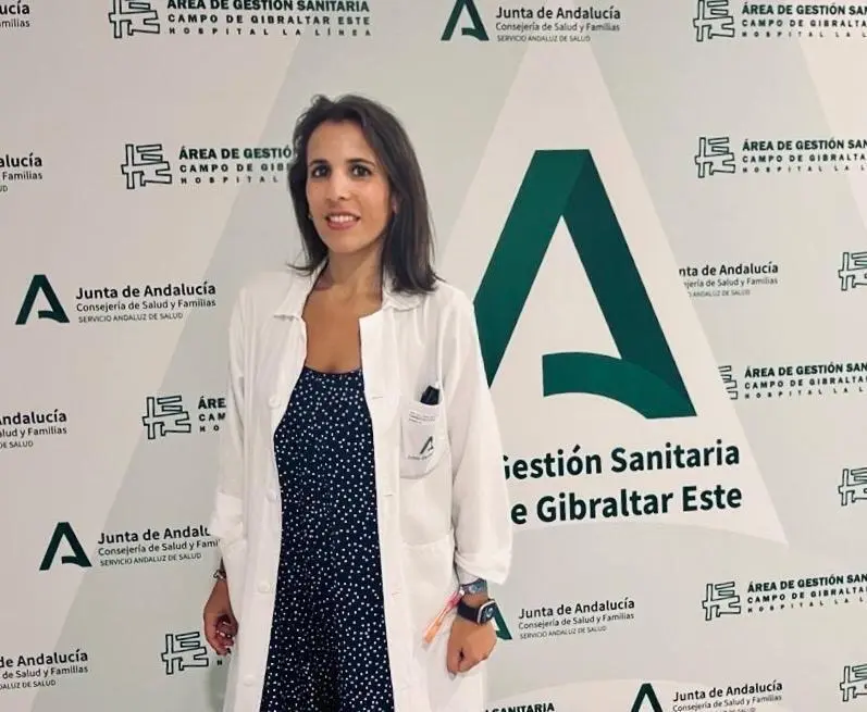 Myriam Gallego, facultativa del Hospital de La L&iacute;nea. - Junta