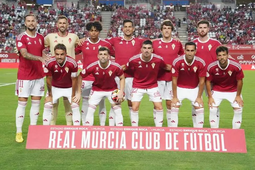 Once inicial del Murcia ante el C&oacute;rdoba - RM