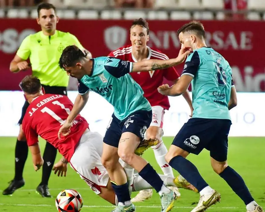 Una acci&oacute;n del partido Murcia - Atl&eacute;tico Sanluque&ntilde;o - ASCF