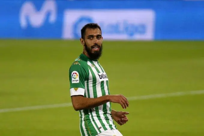 El delantero del Real Betis, Borja Iglesias. - efe