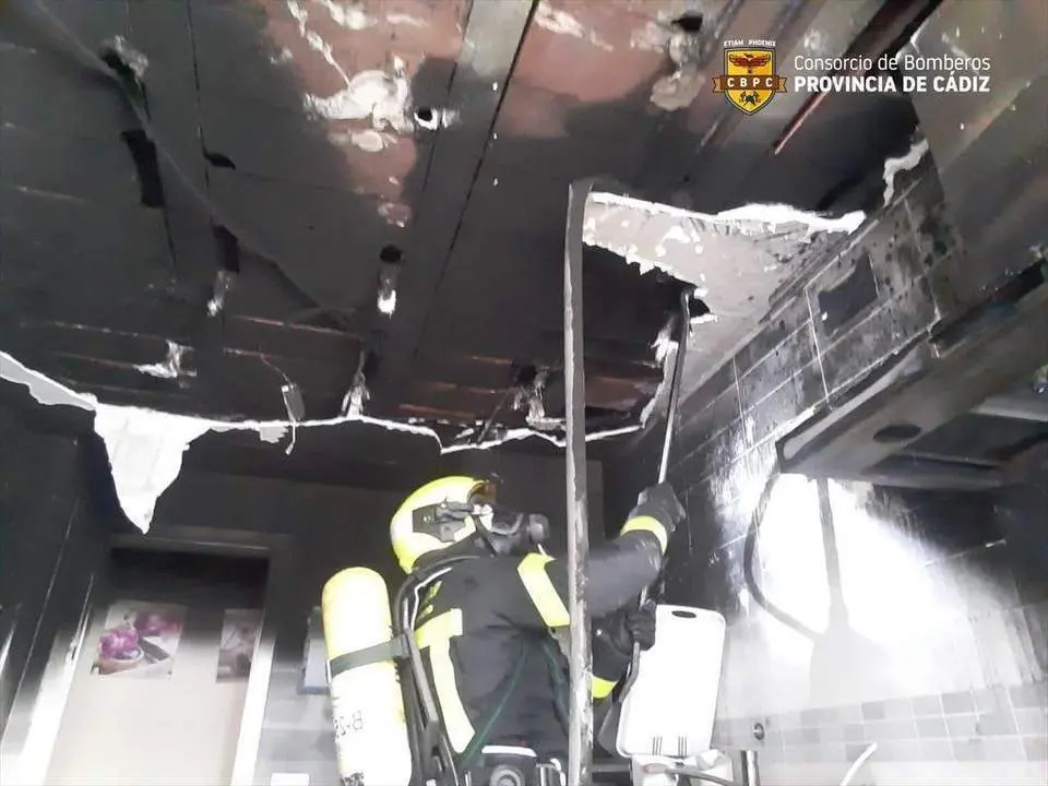 La actuaci&oacute;n de los bomberos. - CPBC