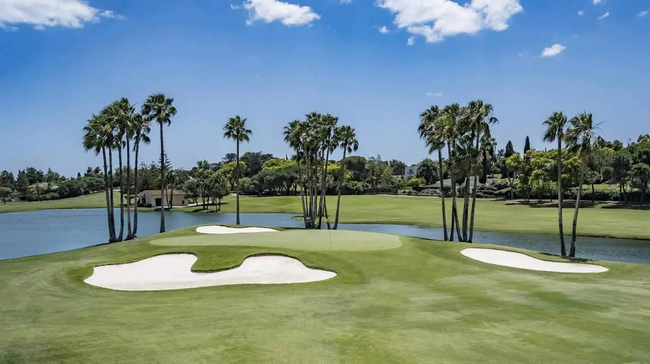 Vista del Real Club de Golf Sotogrande. - RCG Sotogrande