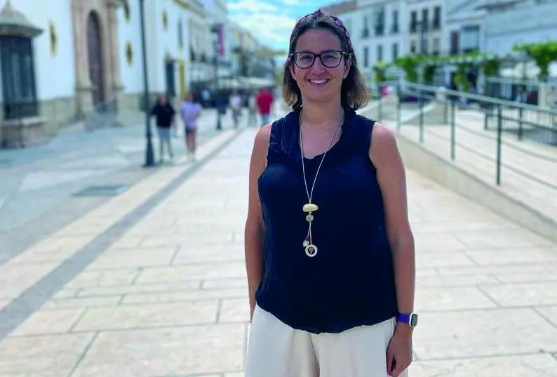 La neur&oacute;loga del Hospital de la Serran&iacute;a, &Aacute;ngela Ollero.  - M.Q.