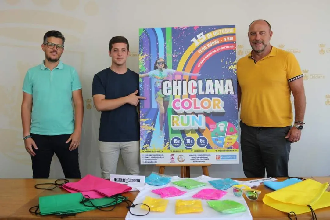 Presentaci&oacute;n de la Color Run - VIVA