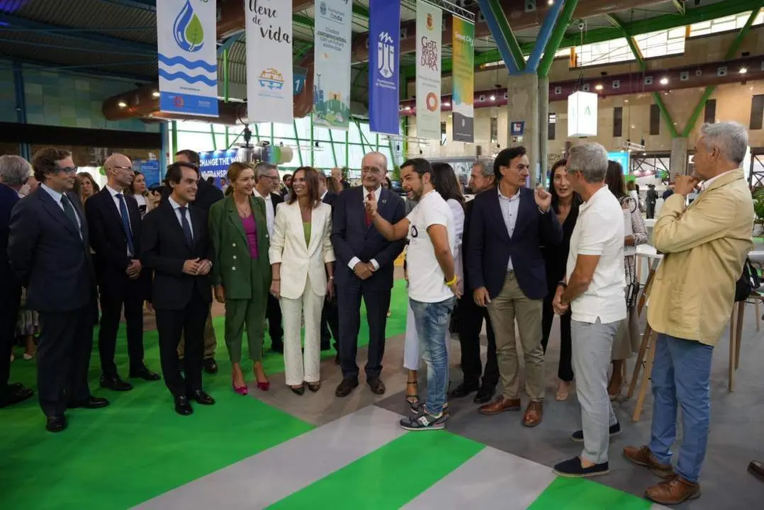 Inauguraci&oacute;n de Greencities. - Ayto. M&aacute;laga
