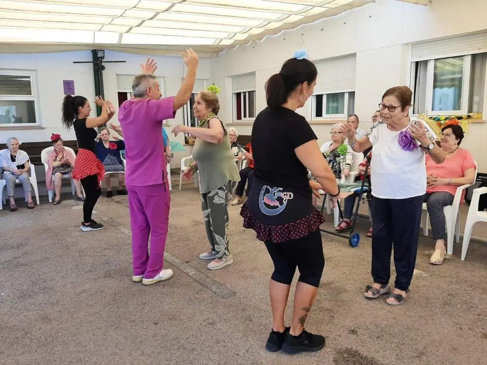 Actividad de flamencoterapia. - Viva. 