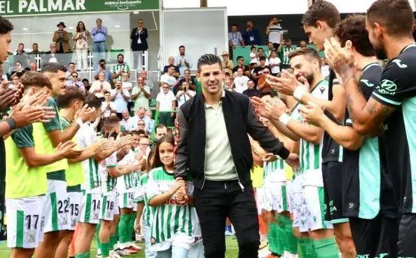 Homenaje a Nolito en el Estadio El Palmar. - Atl&eacute;tico Sanluque&ntilde;o CF.