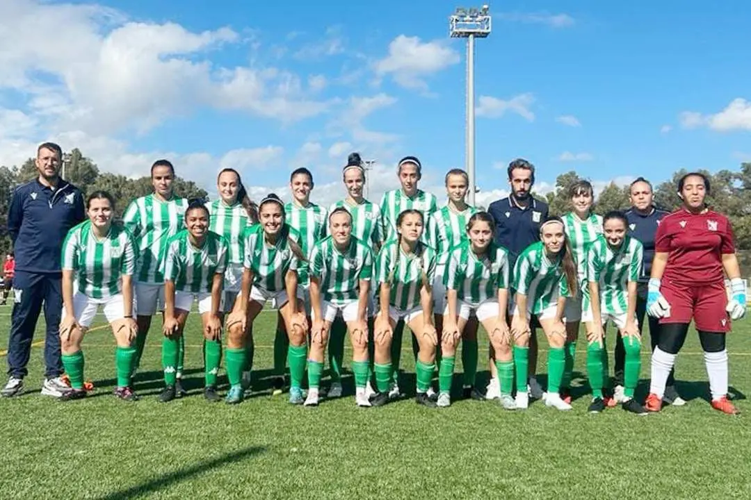 El Atl&eacute;tico Sanluque&ntilde;o Femenino antes del partido - ASCF