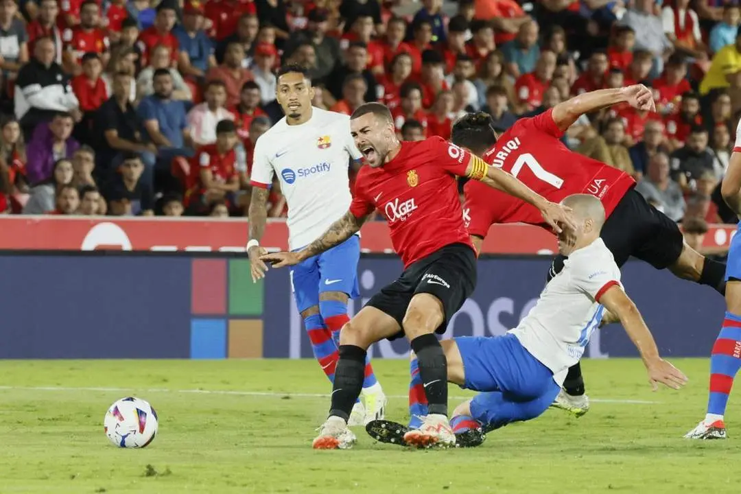 Mallorca-Barcelona. - EFE