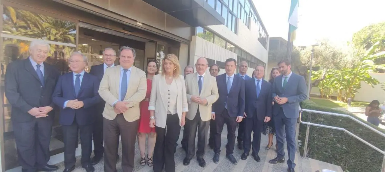 Foto de familia de los participantes en el Pleno del Consejo Andaluz. - Cedida