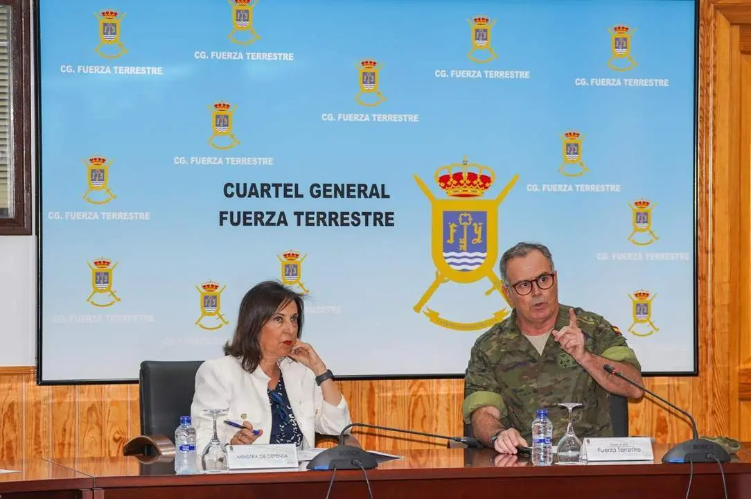 La ministra de Defensa en funciones, Margarita Robles.  - EP