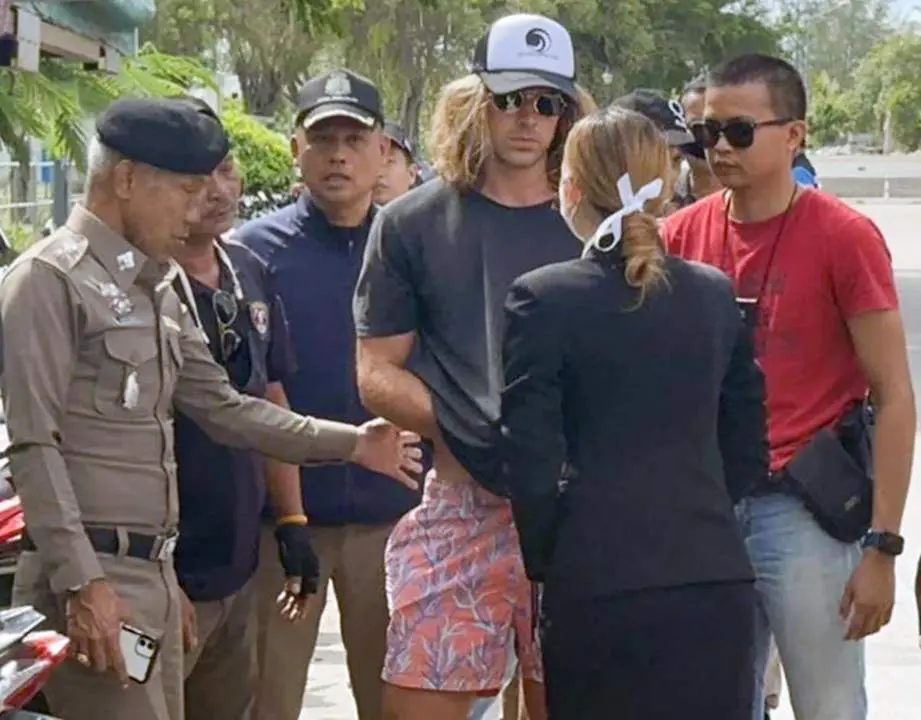 Daniel Sancho, detenido. - EFE