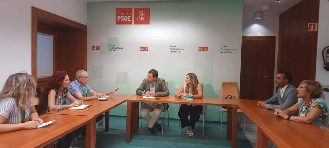 El PSOE, con vecinos de La Asunci&oacute;n.  - Andaluc&iacute;a Informaci&oacute;n