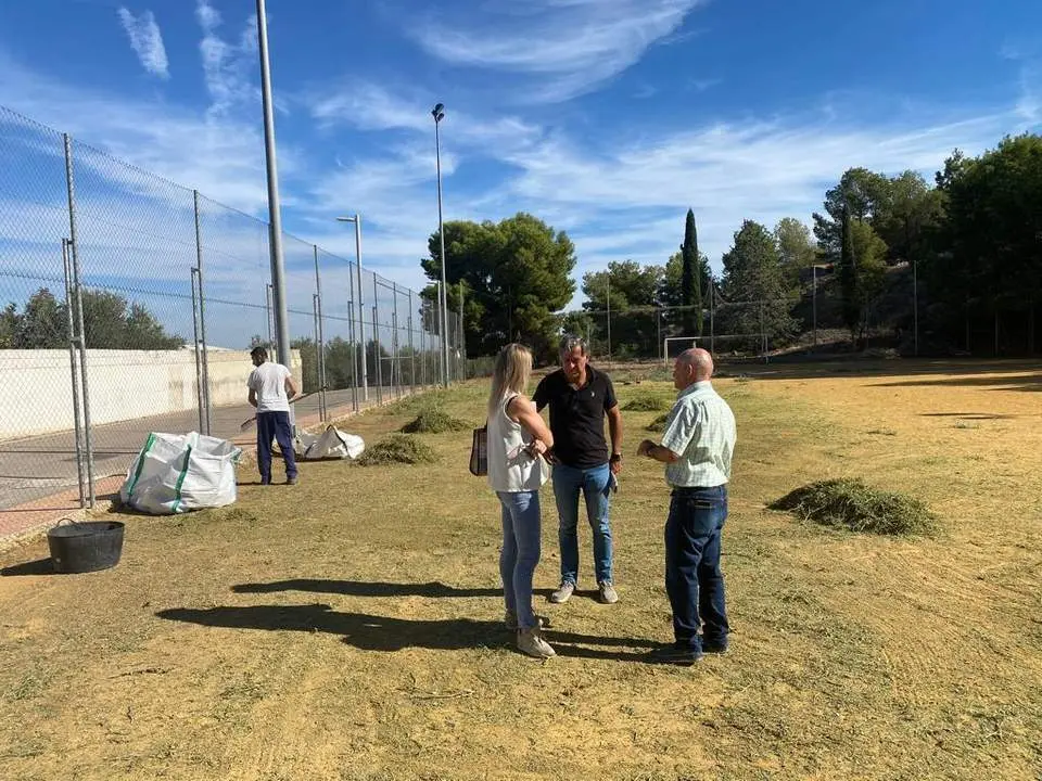 En el campo de f&uacute;tbol. - Viva Ja&eacute;n.