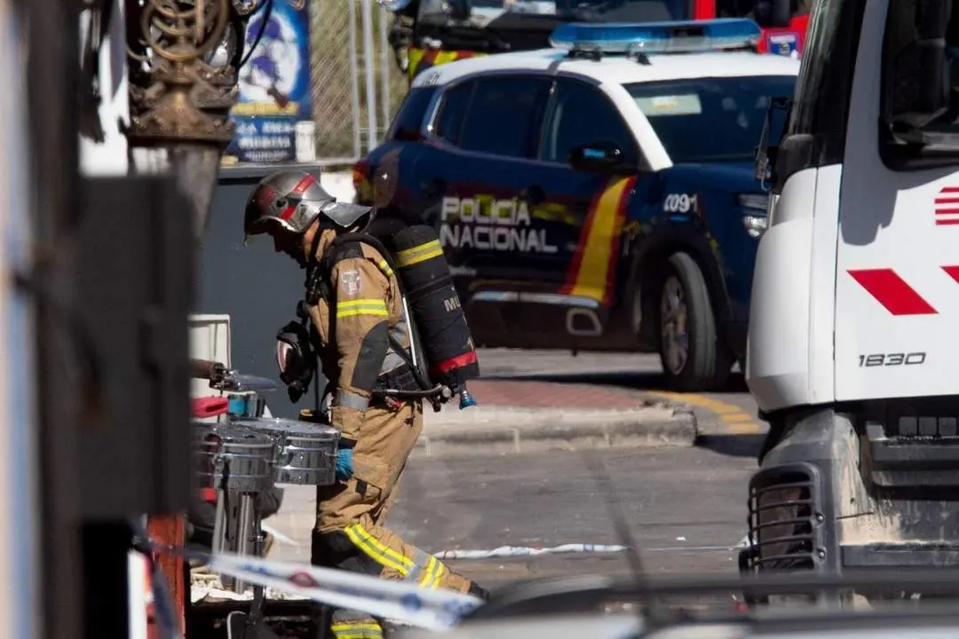 Incendio en una discoteca en Murcia. - EFE