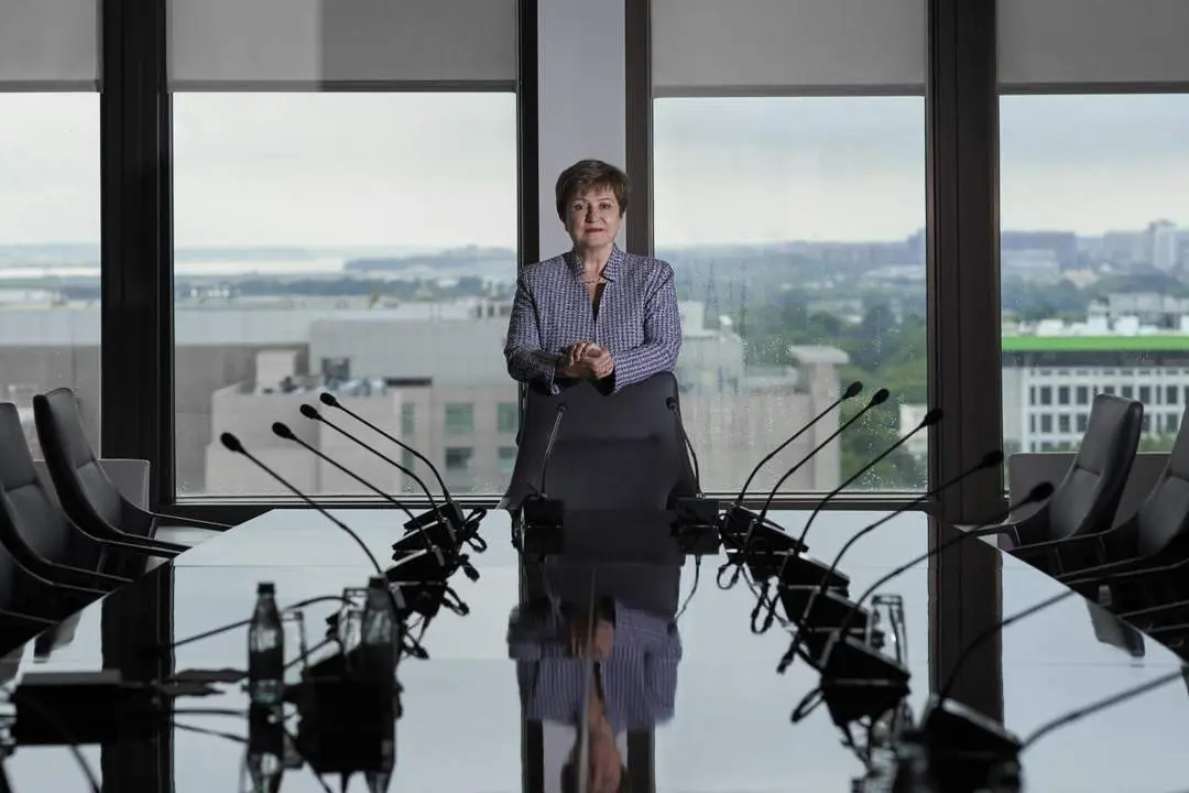 La directora gerente del FMI, Kristalina Georgieva. - Europa Press