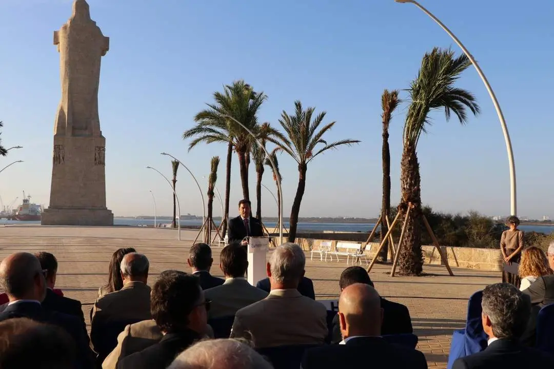 Acto de inauguraci&oacute;n en el Monumento a Col&oacute;n. - VH