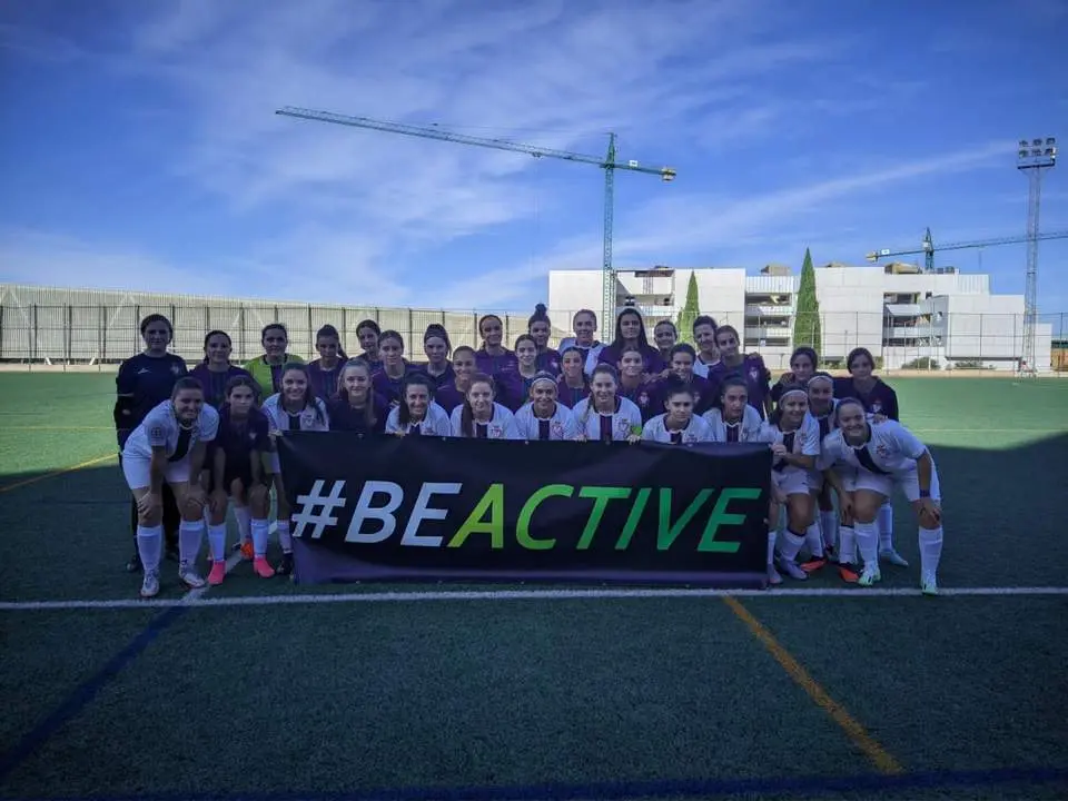 Real Ja&eacute;n Femenino al completo de esta presente temporada. - Real Ja&eacute;n