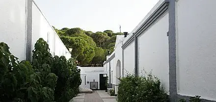 Imagen actual del Cementerio de Barbate, cuya ampliaci&oacute;n se har&aacute; por la parte posterior del mismo - Gema L&oacute;pez