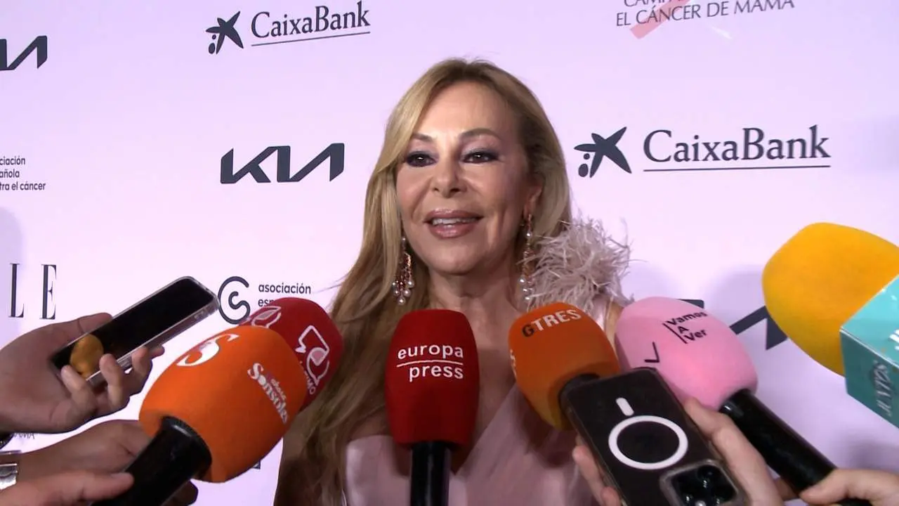 Ana Obreg&oacute;n reaparece y desvela cu&aacute;ndo ser&aacute; el bautizo de su nieta Ana Sandra