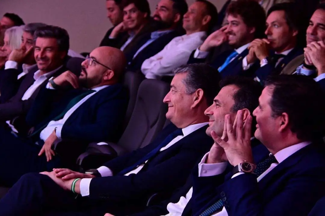 Antonio Sanz y Bruno Garc&iacute;a, en la presentaci&oacute;n de Sportech. - Eulogio Garc&iacute;a