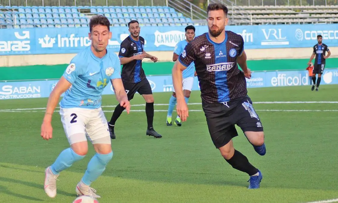 Imagen del &uacute;ltimo partido del Xerez DFC en Lucena. - xerezdfc.com