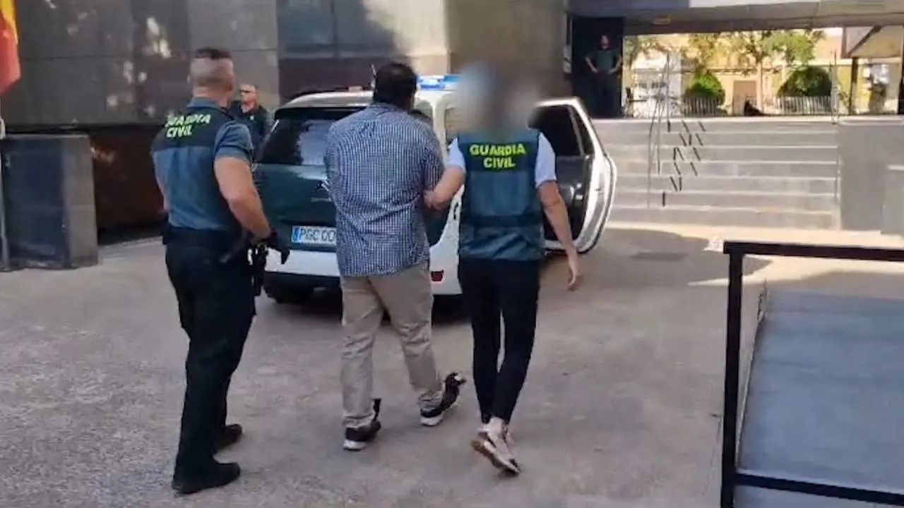 Momento de la detenci&oacute;n - GC
