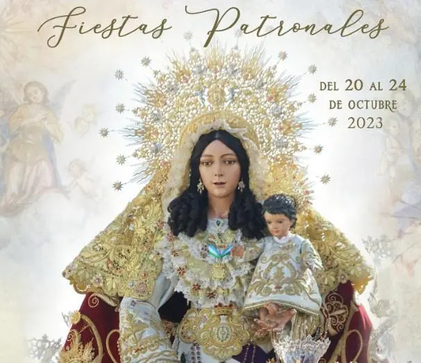 Cartel Fiestas Patronales Bonares 2023 - Ayto Bonares