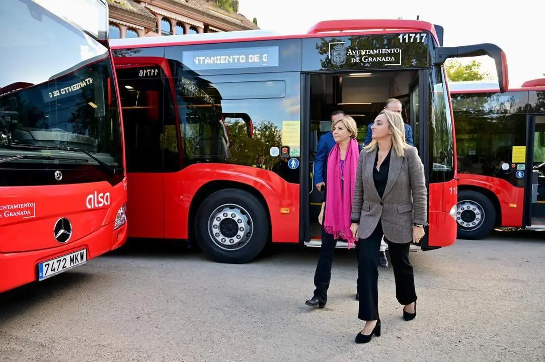 Los nuevos autobuses disminuyen el ruido y mejoran la calidad del aire - &Oacute;scar Morillas