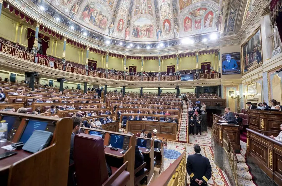 Segundo d&iacute;a de la sesi&oacute;n de investidura. - Europa Press