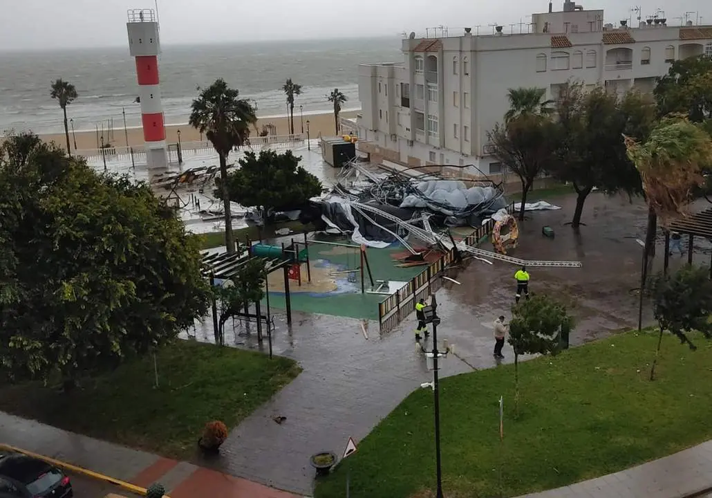 Incidencias por el temporal. - 