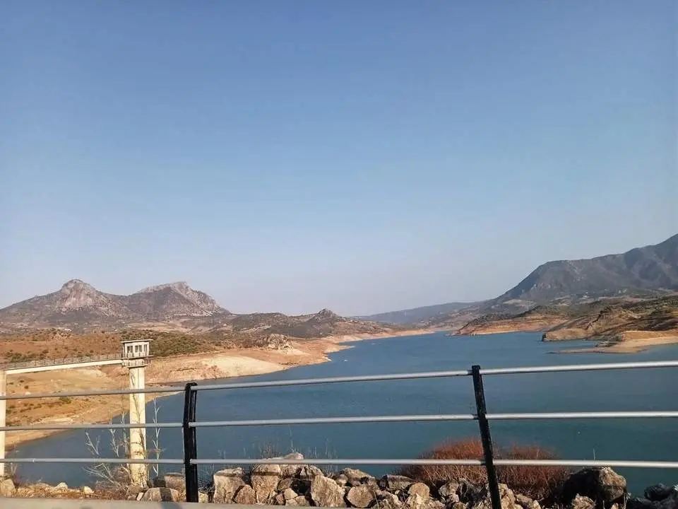 Un embalse de la provincia de C&aacute;diz. - Viva
